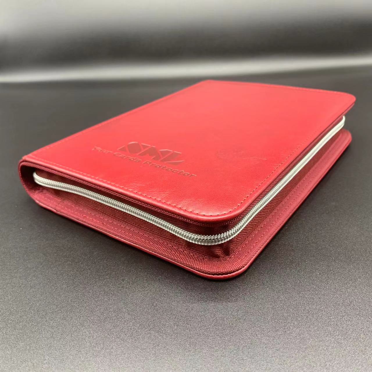 Toploader Binder Red